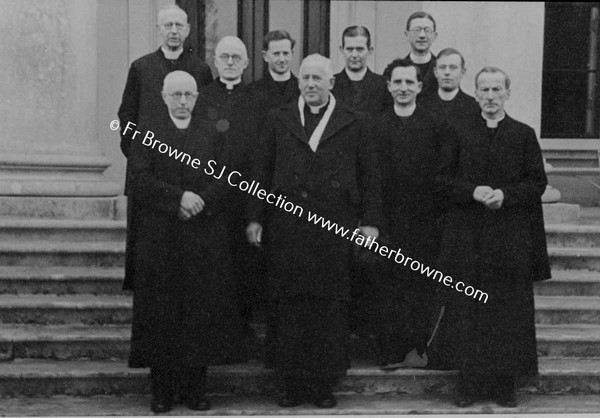 SELF  JEROME MAHONY  FRED CUFFE  BRENDAN BRENNAN  JOHN HANNON  WILLIAM PRENDERGAST  THOMAS BYRNE  RICHARD NAGUIRE  WILLIAM HOGAN